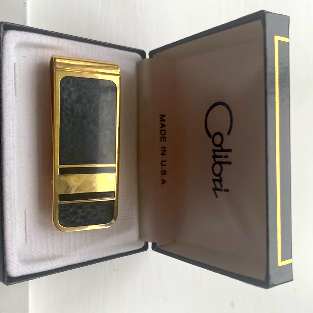 Mens money clip Colibri brand